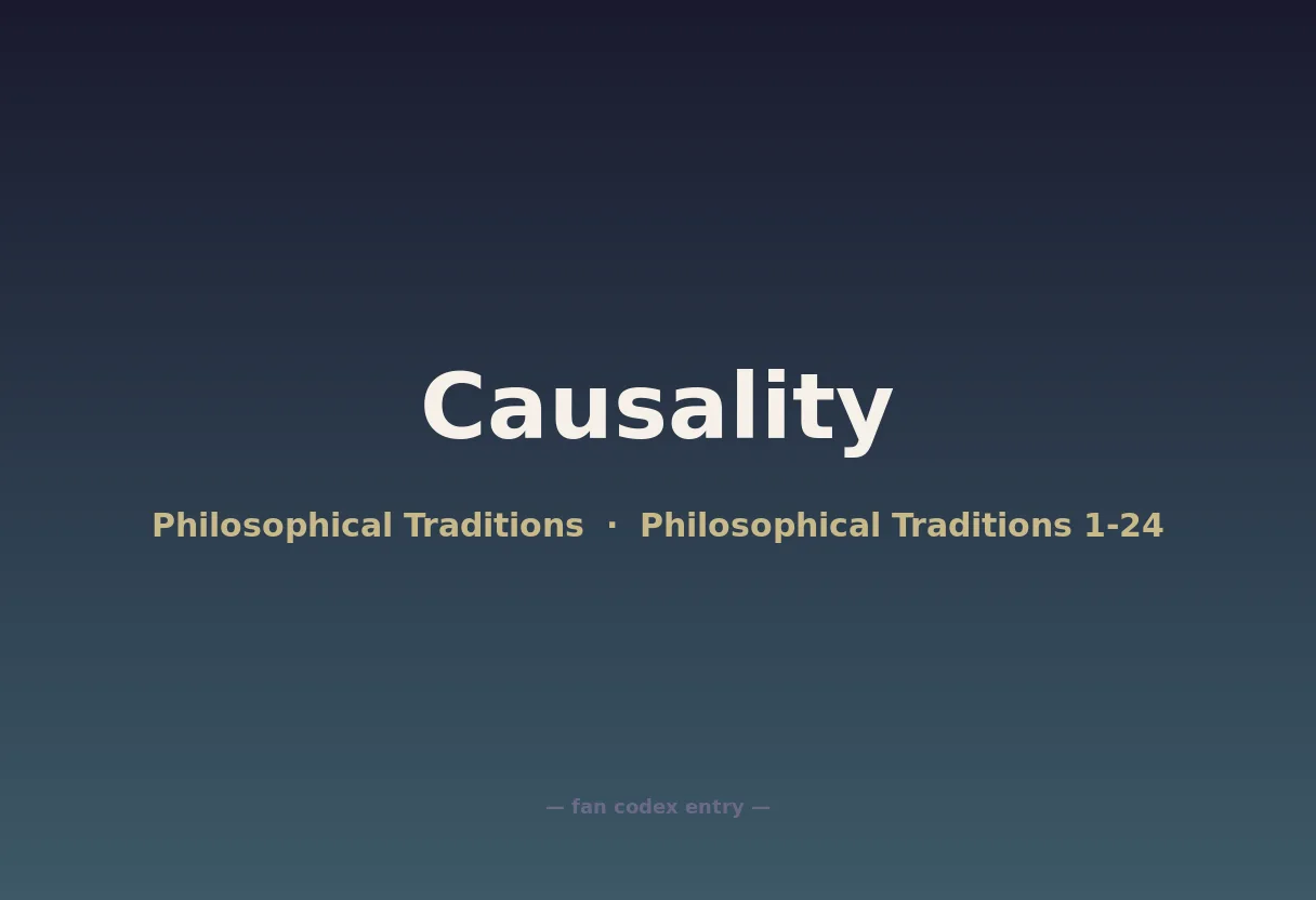 Causality