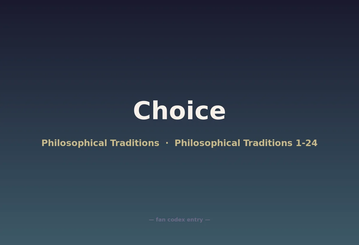Choice